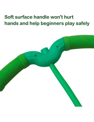 Pogo Ball con Mango Willingfun para Niños 6-12 Años Verde