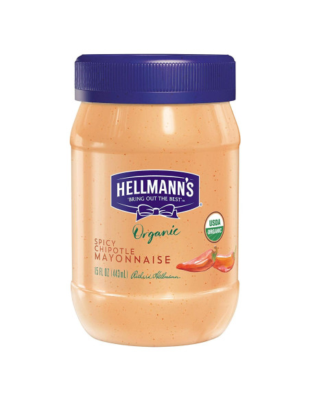 Mayonesa Orgánica Picante Chipotle Hellmann's 425 g Mayonesa Orgánica Picante Chipotle Hellmann's 425 g