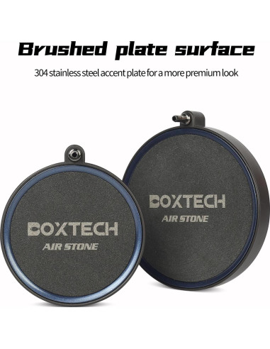 Difusor de oxígeno para acuario UPETTOOLS 8.1 cm, burbujas silenciosas