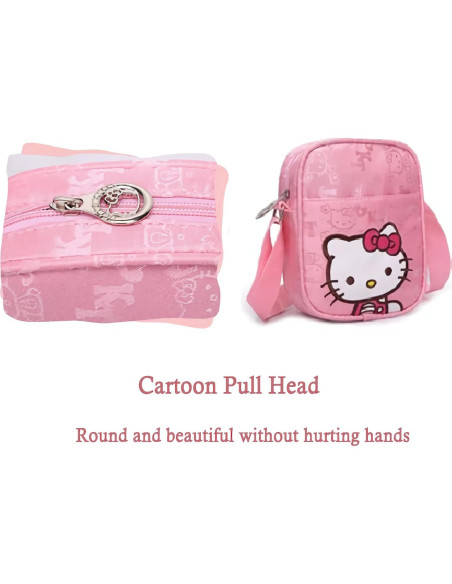 Bolsa Mini Rosa para Niñas - Lona Oxford 14x5.1x18 cm Bolsa Mini Rosa para Niñas - Lona Oxford 14x5.1x18 cm
