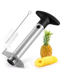 Cortador de Piña Showvigor de Acero Inoxidable 24.5 cm