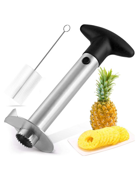 Cortador de Piña Showvigor de Acero Inoxidable 24.5 cm Cortador de Piña Showvigor de Acero Inoxidable 24.5 cm