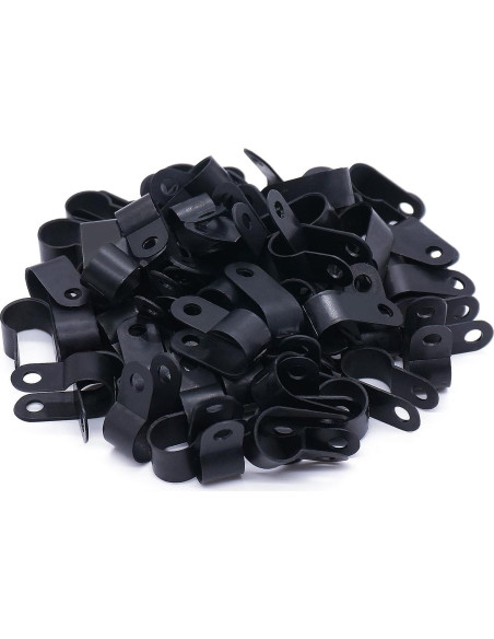 Clips de Montaje de Luz de Cuerda Mankk 50PCS 13mm Nylon Clips de Montaje de Luz de Cuerda Mankk 50PCS 13mm Nylon