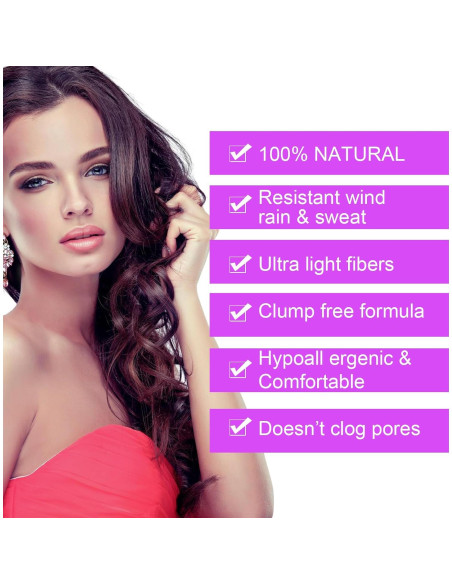 Fibras para Cabello ALIVER 27.5g Marrón Oscuro Volumen Fibras para Cabello ALIVER 27.5g Marrón Oscuro Volumen