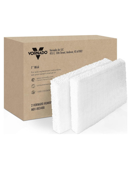 Filtro de Humidificador Vornado MD1-0034 - Paquete de 2 Filtro de Humidificador Vornado MD1-0034 - Paquete de 2
