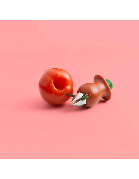 Descorazonador de Tomates Chef'n Hullster Acero Inoxidable Descorazonador de Tomates Chef'n Hullster Acero Inoxidable