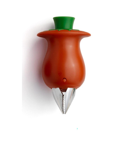 Descorazonador de Tomates Chef'n Hullster Acero Inoxidable