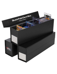 Cajas de Almacenamiento de Cartas BCW - 3 Paquete con Cierre Magnético
