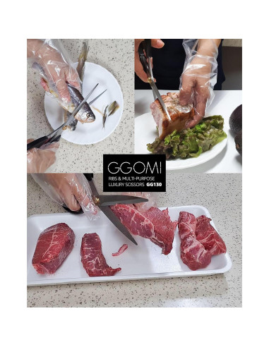 Tijeras de cocina GGOMI para carne Kalbi - Acero inoxidable 26 cm