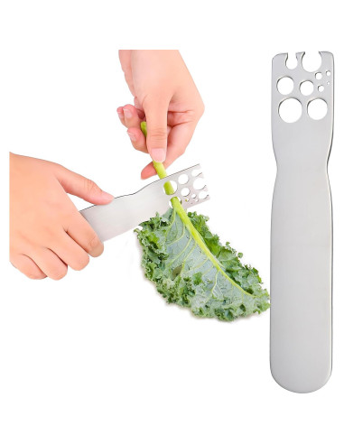Deshojador de Hierbas Acero Inoxidable Ropto 18.5 cm