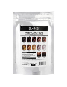 Spray de Fibras para Cabello Aliver 100g Marrón Oscuro