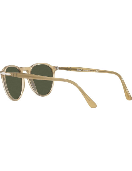Gafas de Sol Redondas Persol PO3286S Ópalo Beige Verde 100% UV Gafas de Sol Redondas Persol PO3286S Ópalo Beige Verde 100% UV