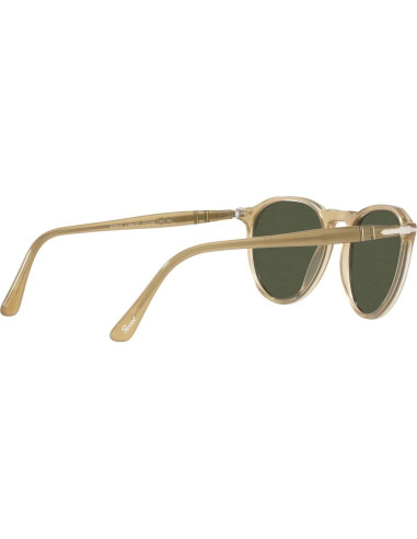 Gafas de Sol Redondas Persol PO3286S Ópalo Beige Verde 100% UV
