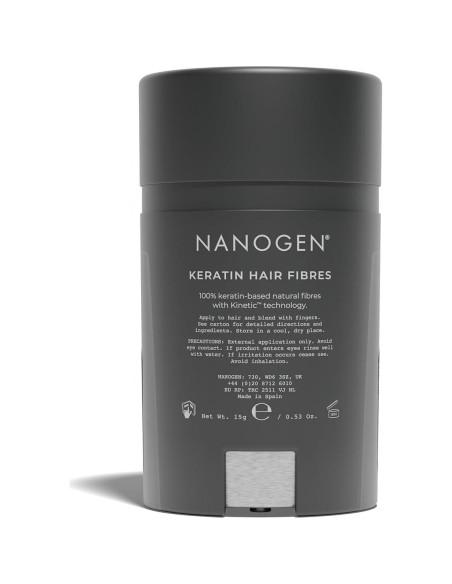 Fibras de Queratina Pangaea Marrón Oscuro 15g Volumen Fibras de Queratina Pangaea Marrón Oscuro 15g Volumen