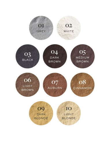Fibras de Queratina Pangaea Marrón Oscuro 15g Volumen