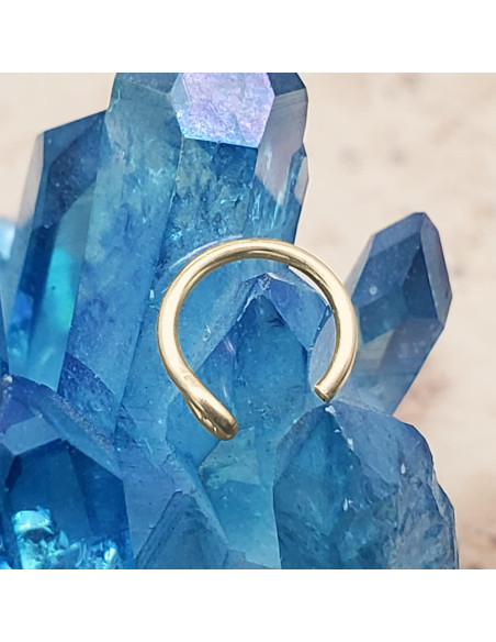 Anillo de Nariz Falso Clip On 20g - Oro Relleno 14k - 6mm Anillo de Nariz Falso Clip On 20g - Oro Relleno 14k - 6mm
