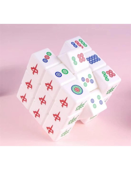 Cubo de Velocidad Mahjong A+ Morn 3x3 Verde 56mm Cubo de Velocidad Mahjong A+ Morn 3x3 Verde 56mm