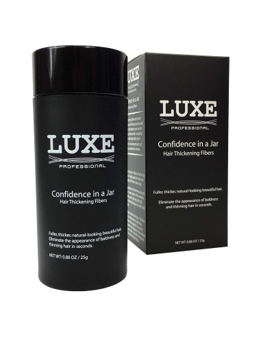 Fibras Engrosadoras para Cabello LUXE 25g Color Negro