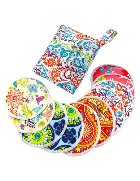Almohadillas de Lactancia Lavables PINOWU - 10 Unidades 11.9 cm Almohadillas de Lactancia Lavables PINOWU - 10 Unidades 11.9 cm