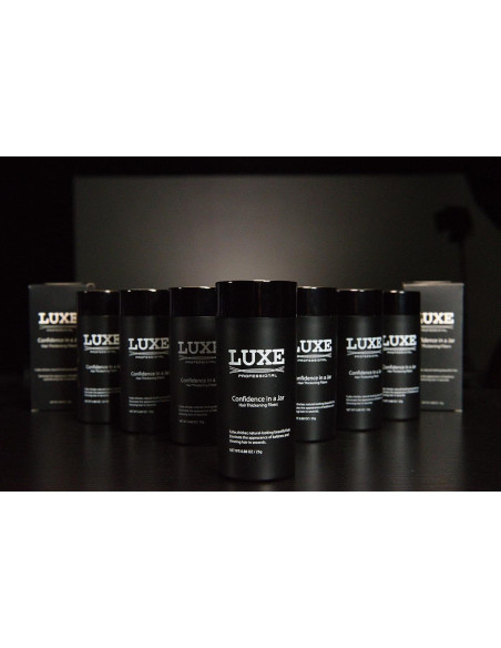 Fibras Engrosadoras para Cabello LUXE 25g Color Negro Fibras Engrosadoras para Cabello LUXE 25g Color Negro