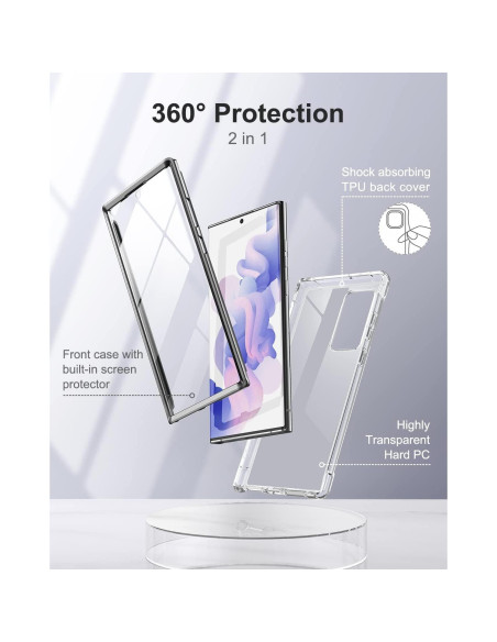 Funda Transparente SURITCH para Samsung Galaxy S22 Ultra 6.8" Funda Transparente SURITCH para Samsung Galaxy S22 Ultra 6.8"