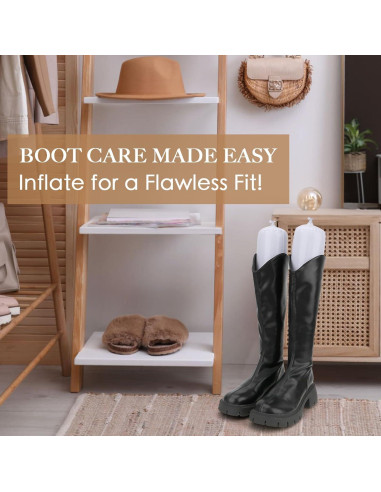 Formadores Inflables para Botas kilofly - 3 Pares - 46cm Blanco