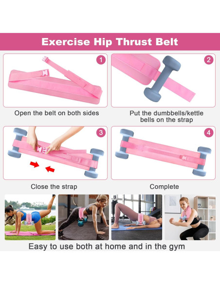 Kit de Pilates para Mujeres Dilobio DB-Sport-01 14 Piezas Rosa Kit de Pilates para Mujeres Dilobio DB-Sport-01 14 Piezas Rosa