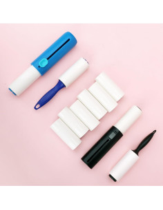 Recargas Rodillo Quitapelusas Mini MINGRACE 3" 240 Hojas 2