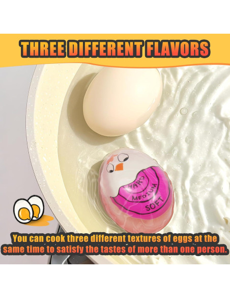 Temporizador de Huevos FOREV Color Púrpura 2 Piezas Temporizador de Huevos FOREV Color Púrpura 2 Piezas