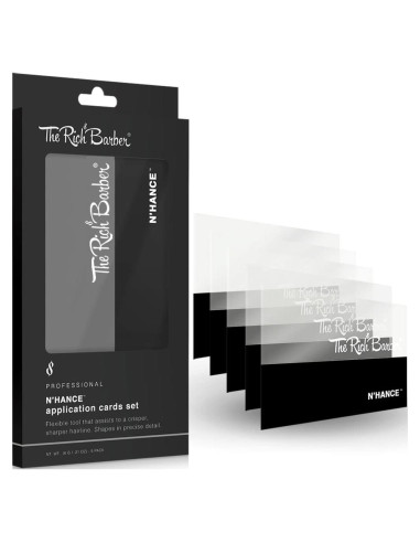 Tarjetas de Aplicación de Fibra Capilar The Rich Barber 5 Pzas