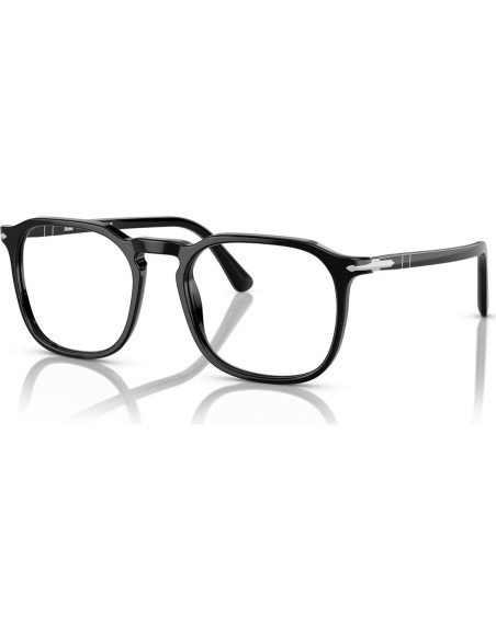 Montura de Gafas Recetadas Persol PO3337V Hombre Negro 50mm Montura de Gafas Recetadas Persol PO3337V Hombre Negro 50mm