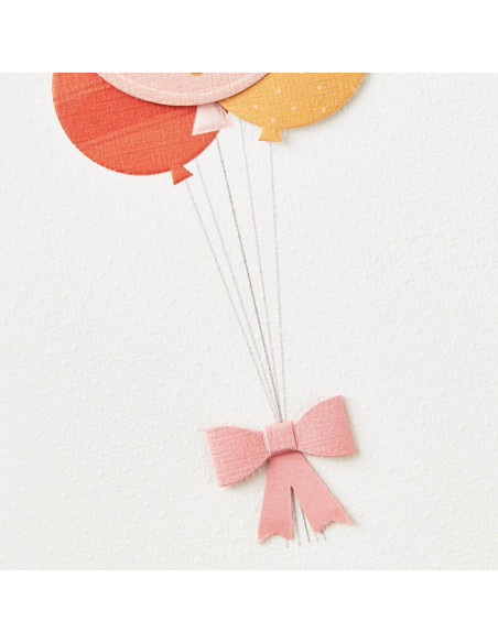 Tarjeta de Baby Shower Hallmark para Niña con Globos 12.7x18.3cm Tarjeta de Baby Shower Hallmark para Niña con Globos 12.7x18.3cm