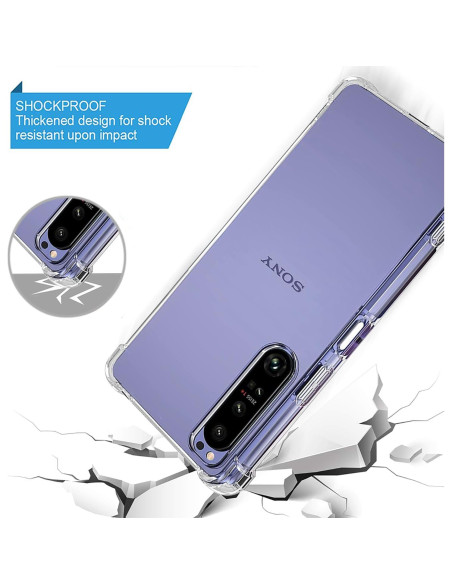 Funda Protectora TPU Transparente para Sony Xperia 1 III 6.5" Funda Protectora TPU Transparente para Sony Xperia 1 III 6.5"