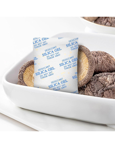 Paquetes de Gel de Sílice 20g - 35 Unidades Deshidratantes Grado Alimenticio Paquetes de Gel de Sílice 20g - 35 Unidades Deshidratantes Grado Alimenticio
