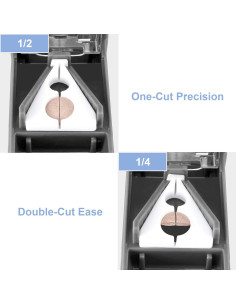 Cortador de Pastillas Fullicon Negro con 2 Organizadores 2