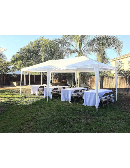 Carpa Quictent 3x6m para Fiesta con Paredes Removibles Carpa Quictent 3x6m para Fiesta con Paredes Removibles