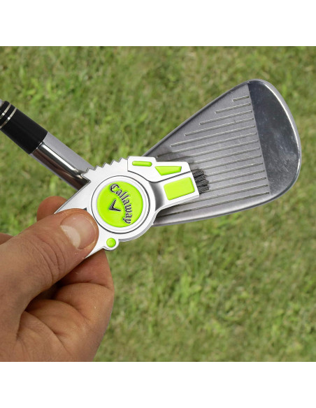 Herramienta Divots 4-en-1 Callaway para Golf Lima Herramienta Divots 4-en-1 Callaway para Golf Lima