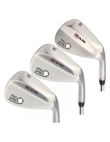 Conjunto de Wedges Ram Golf Pro Spin 3 - 52 56 60