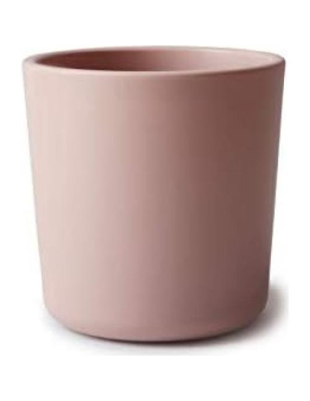 Set de 2 Tazas de Vajilla Mushie para Niños Sonrosadas Set de 2 Tazas de Vajilla Mushie para Niños Sonrosadas