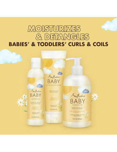 Acondicionador SheaMoisture Baby 368.5 g para Cabello Rizado