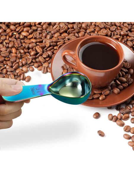 Cucharada Medidora de Café Clipore 30ml Acero Inoxidable Cucharada Medidora de Café Clipore 30ml Acero Inoxidable