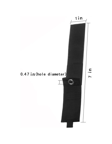 Correas de Almacenamiento HUAHAITGCH 17.78 cm Ajustables (Paquete de 6) Correas de Almacenamiento HUAHAITGCH 17.78 cm Ajustables (Paquete de 6)