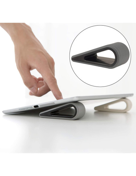 Soporte para Laptop Yeebline Universal Antideslizante 4 Piezas Soporte para Laptop Yeebline Universal Antideslizante 4 Piezas