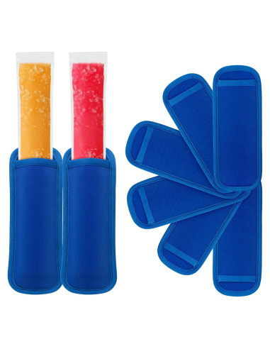 Paquete de 6 Fundas Reutilizables para Paletas Heladas BIDFUL