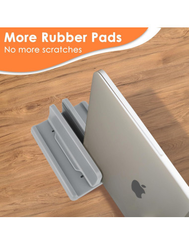 Soporte Vertical para Laptop JIMEJV Ajustable hasta 38 cm