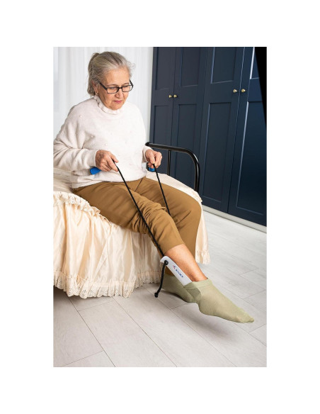 Ayuda para Ponerse Calcetines SOKELP Azul - Asistente para Ancianos Ayuda para Ponerse Calcetines SOKELP Azul - Asistente para Ancianos