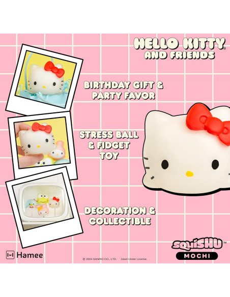 Juguete Squishy Hamee Hello Kitty y Amigos - 59g Juguete Squishy Hamee Hello Kitty y Amigos - 59g