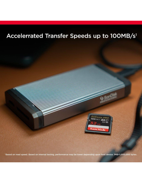 Tarjeta de Memoria SanDisk 32GB Extreme PRO UHS-I 4K UHD Tarjeta de Memoria SanDisk 32GB Extreme PRO UHS-I 4K UHD