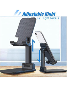 Soporte para Teléfono de Escritorio Meibao MT-6 Plegable Negro 2