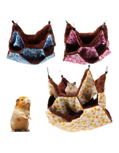 Hamaca Colgante 3 Niveles Weewooday para Mascotas Pequeñas